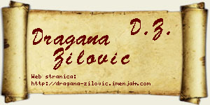 Dragana Žilović vizit kartica